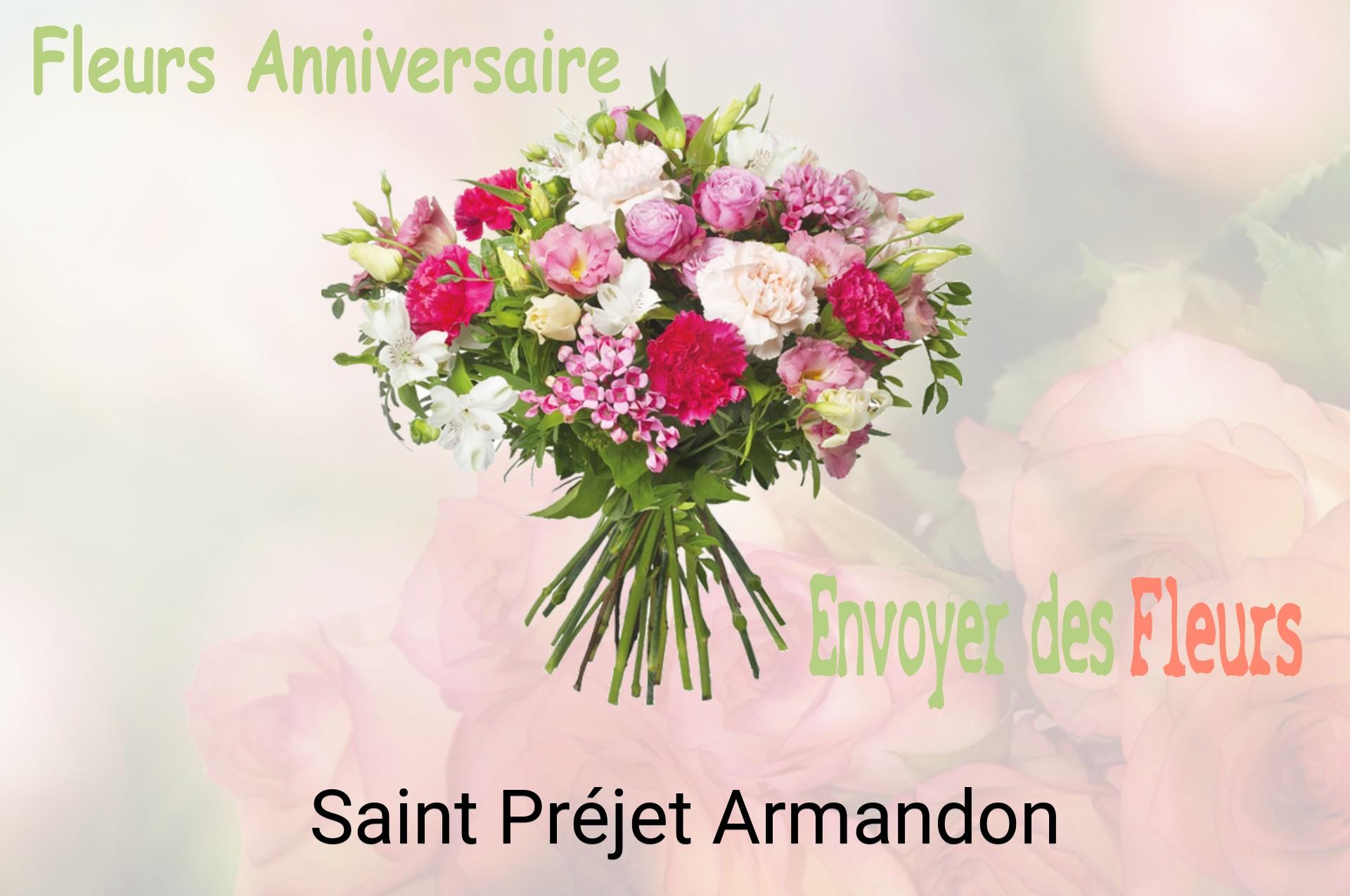 Bouquet de fleurs d’anniversaire livré à Saint-Préjet-Armandon